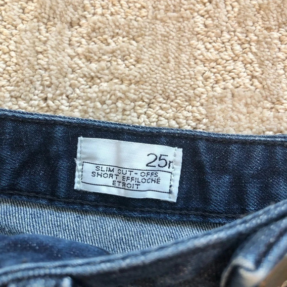 Gap  Cut-Offs Jean Shorts Sz 25 - Picture 8 of 11